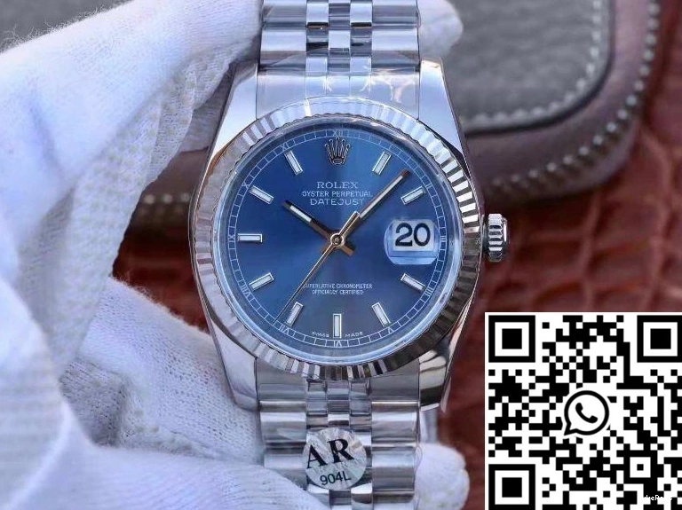 Factory 36mm Blue Datejust Dial Rolex AR M126334-0002 1004